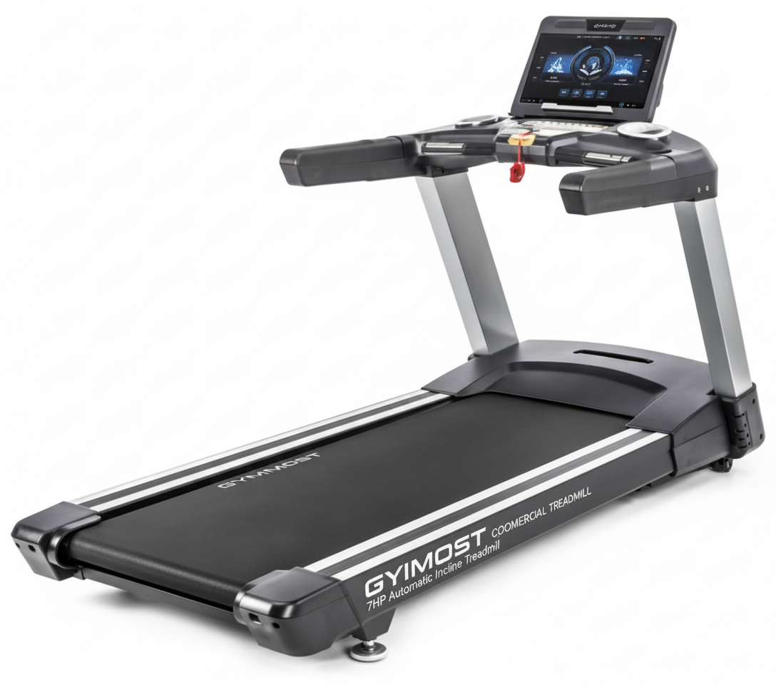 GYMMOST COOMERCIAL TREADMILL 7HP